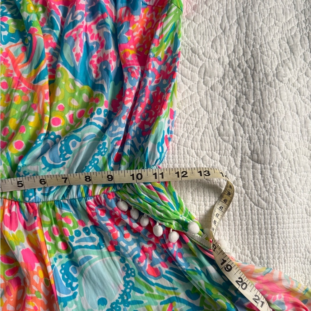 Lilly Pulitzer DAISY STRAPLESS ROMPER - Picture 6 of 7